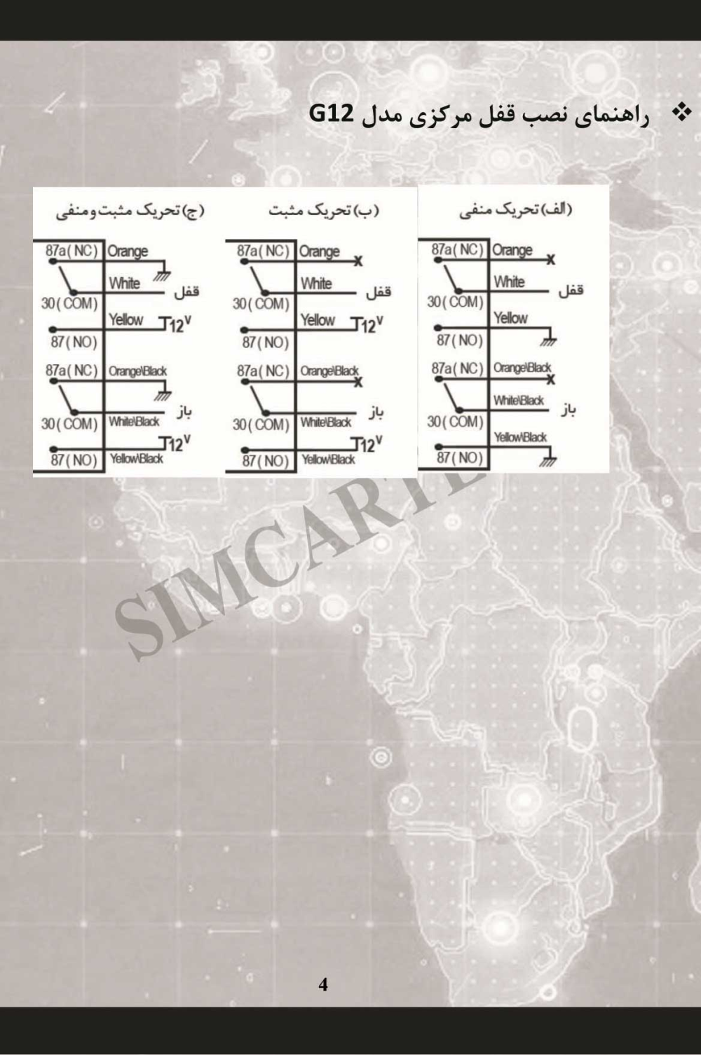 صفحه چهارم